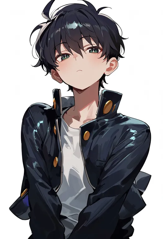 masterpiece, best quality, score_7, safe, tohno shiki, solo, upper body, simple background — by k3scat, made with ComfyUI