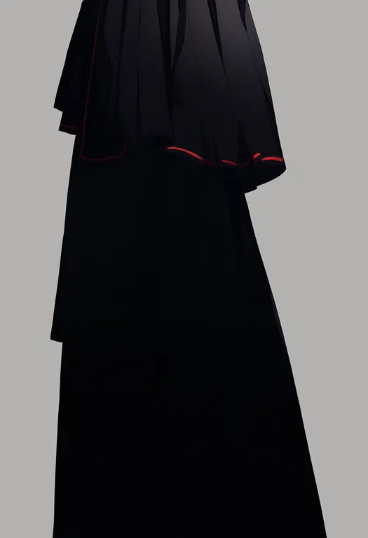 masterpiece, best quality, newest, absurdres, highres, safe, black_trim, 1girl, solo, simple_background — by k3scat, made with ComfyUI