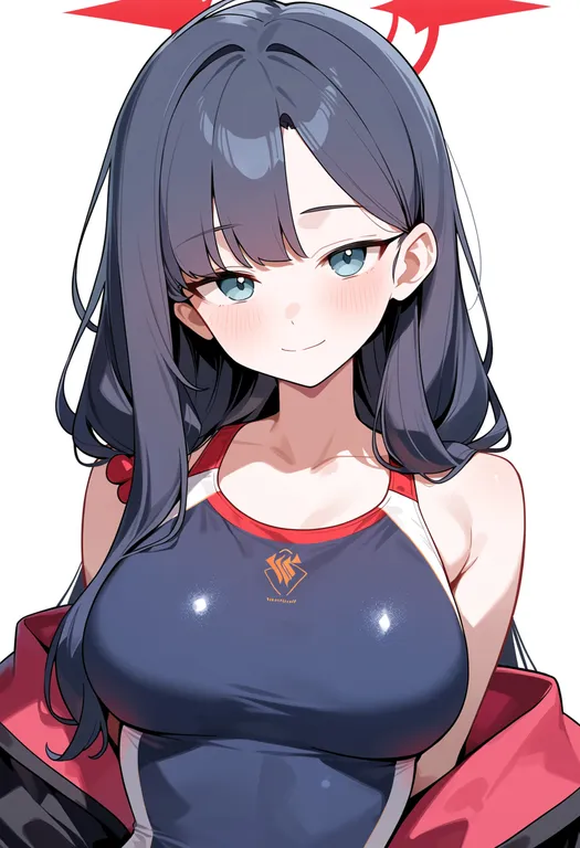 masterpiece, best quality, score_7, safe, ichika (swimsuit) (blue archive), blue archive, solo, upper body… — by k3scat, made with ComfyUI