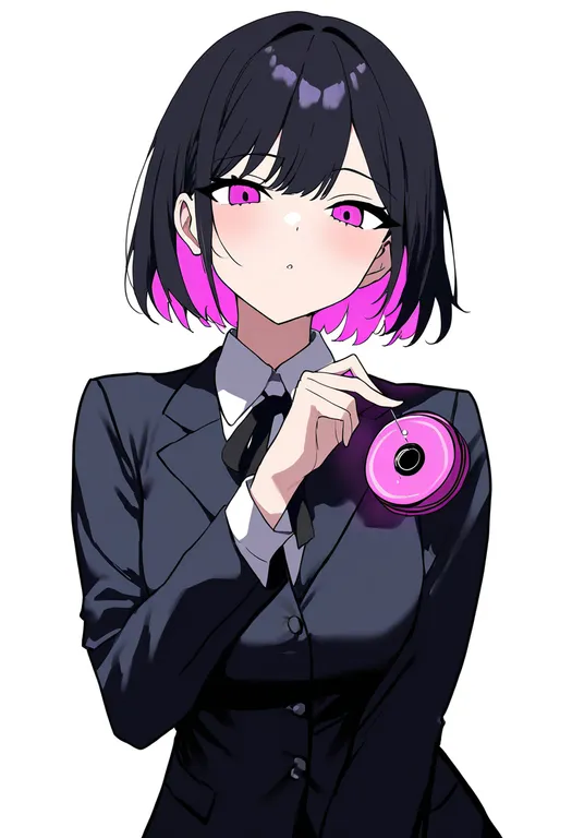 masterpiece, best quality, newest, absurdres, highres, safe, yo-yo, 1girl, solo, simple_background — by k3scat, made with ComfyUI