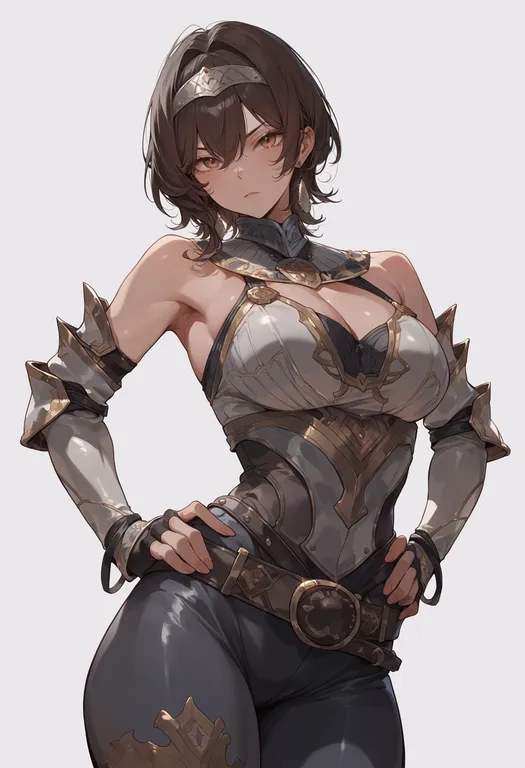 masterpiece, best quality, score_7, safe, wares blade, solo, simple background — by k3scat, made with ComfyUI