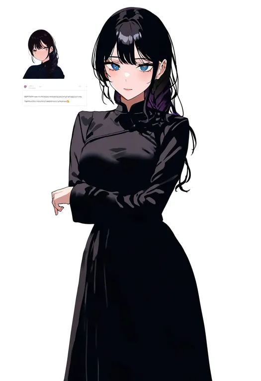 masterpiece, best quality, newest, absurdres, highres, safe, request_inset, 1girl, solo, simple_background — by k3scat, made with ComfyUI