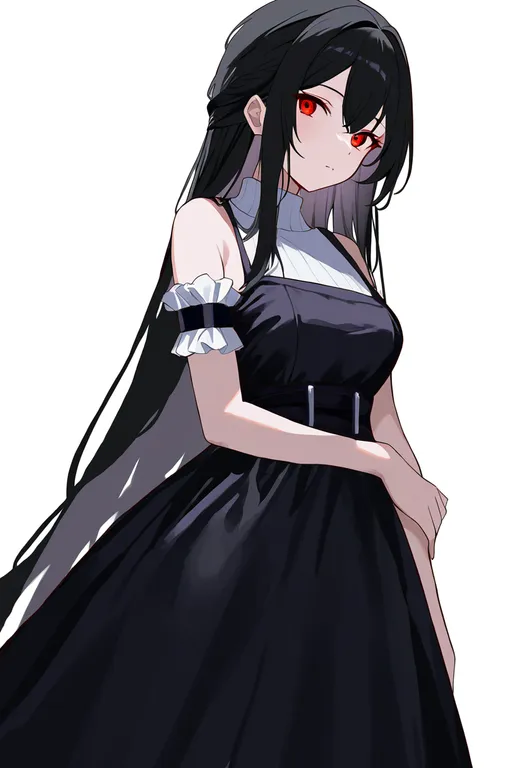 masterpiece, best quality, newest, absurdres, highres, safe, frilled_armband, 1girl, solo, simple_background — by k3scat, made with ComfyUI