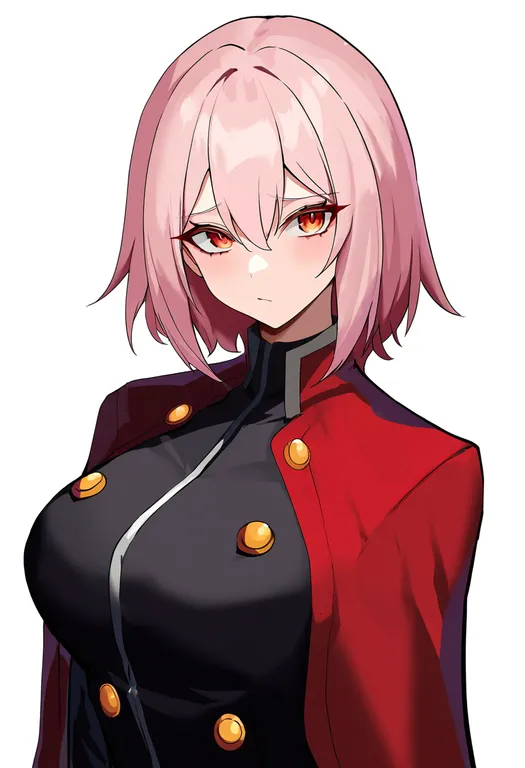 masterpiece, best quality, newest, absurdres, highres, safe, blazblue:_calamity_trigger, solo, simple_background — by k3scat, made with ComfyUI