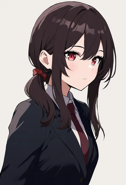 masterpiece, best quality, newest, absurdres, highres, safe, han'eri, 1girl, solo, simple_background — by k3scat, made with ComfyUI