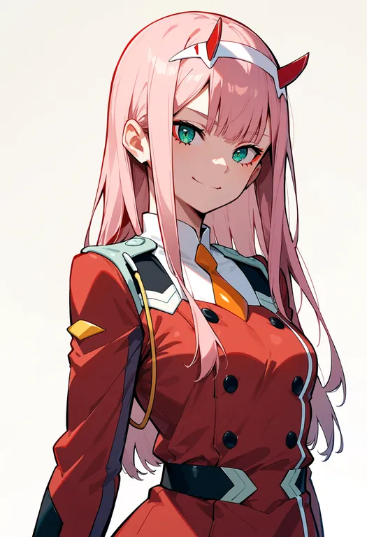 masterpiece, best quality, score_7, safe, zero two (darling in the franxx), darling in the franxx, solo, upper body… — by k3scat, made with ComfyUI