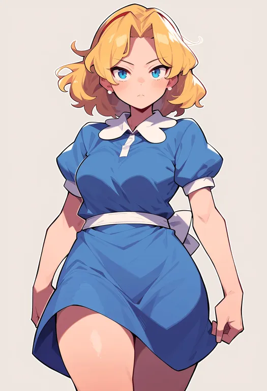 masterpiece, best quality, score_7, safe, mother 3, solo, simple background — by k3scat, made with ComfyUI