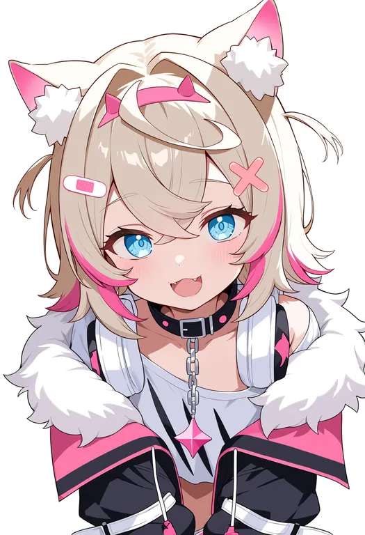masterpiece, best quality, score_7, safe, mococo abyssgard (1st costume), solo, upper body, simple background — by k3scat, made with ComfyUI