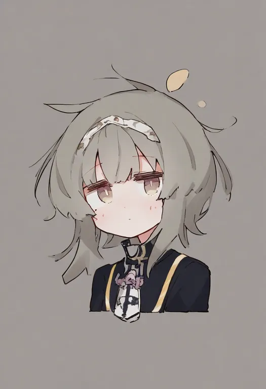 masterpiece, best quality, general, emblem, 1girl, solo, simple background — by k3scat, made with ComfyUI