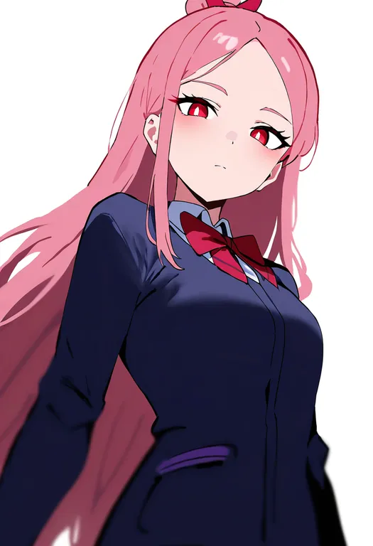 masterpiece, best quality, newest, absurdres, highres, safe, magical_witch_academy, solo, simple_background — by k3scat, made with ComfyUI