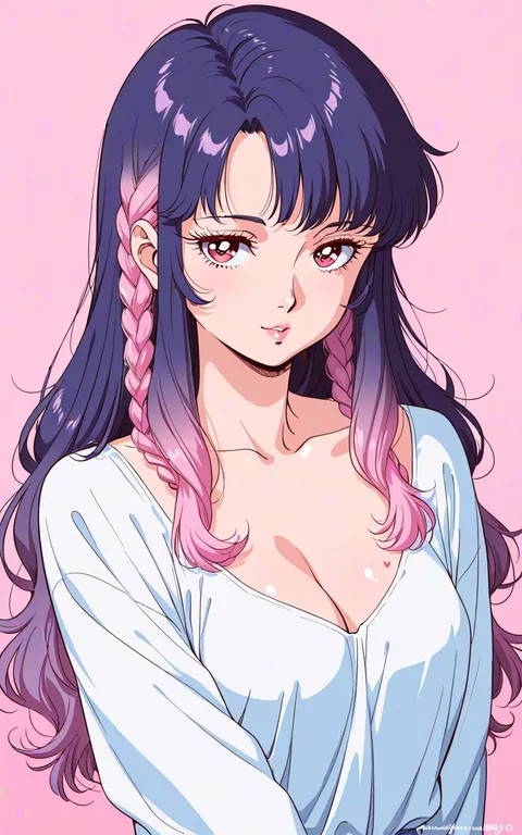<lora:【昭和动漫】Classic 1980s retro Japanese anime - style cyberpunk_1.0:1.0>, masterpiece, best quality, ultra detailed, 8k…