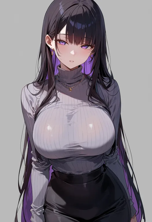 masterpiece, best quality, score_7, safe, pixiv shogunate, solo, simple background — by k3scat, made with ComfyUI
