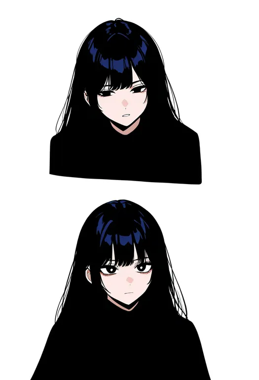 masterpiece, best quality, newest, absurdres, highres, safe, sequential, 1girl, solo, simple_background — by k3scat, made with ComfyUI