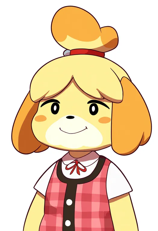 masterpiece, best quality, newest, absurdres, highres, safe, isabelle_(animal_crossing), animal_crossing, solo… — by k3scat, made with ComfyUI