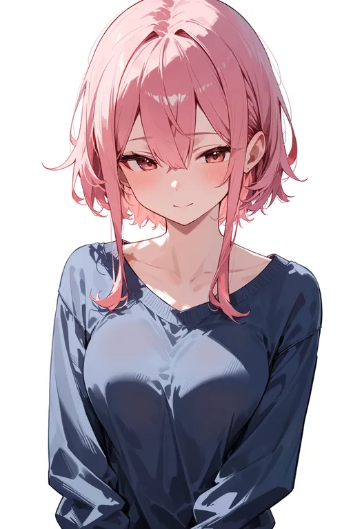 masterpiece, best quality, score_7, safe, harusame (kancolle), solo, upper body, simple background — by k3scat, made with ComfyUI