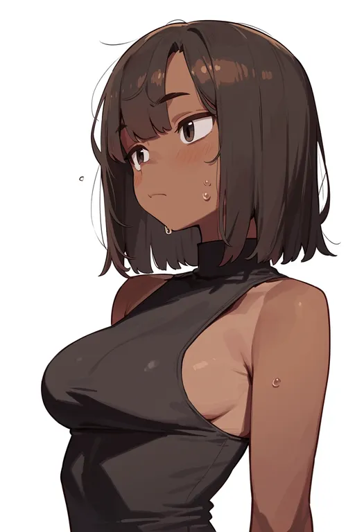 masterpiece, best quality, score_7, safe, diglett, solo, upper body, simple background — by k3scat, made with ComfyUI