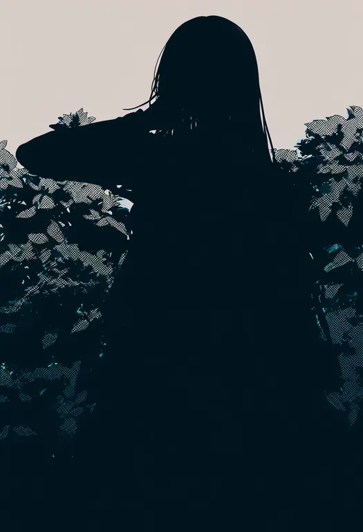 masterpiece, best quality, newest, absurdres, highres, safe, bush, 1girl, solo, simple_background — by k3scat, made with ComfyUI