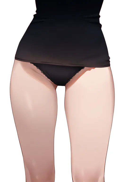 masterpiece, best quality, newest, absurdres, highres, safe, lowleg_panties, 1girl, solo, simple_background — by k3scat, made with ComfyUI