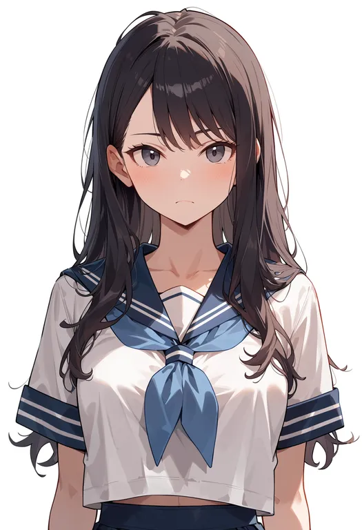masterpiece, best quality, score_7, safe, kaizuka inaho, solo, upper body, simple background — by k3scat, made with ComfyUI