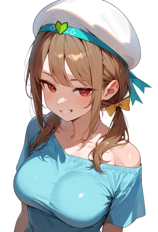 masterpiece, best quality, score_7, safe, error musume, solo, upper body, simple background — by k3scat, made with ComfyUI