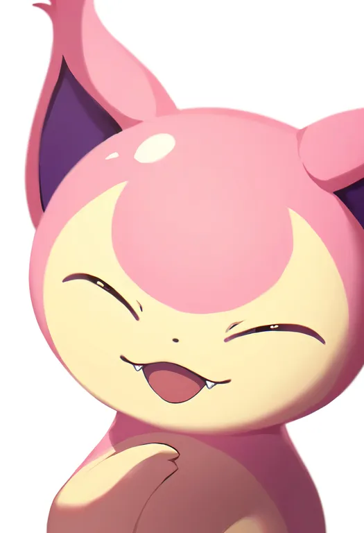 masterpiece, best quality, newest, absurdres, highres, safe, skitty, solo, upper_body, simple_background — by k3scat, made with ComfyUI
