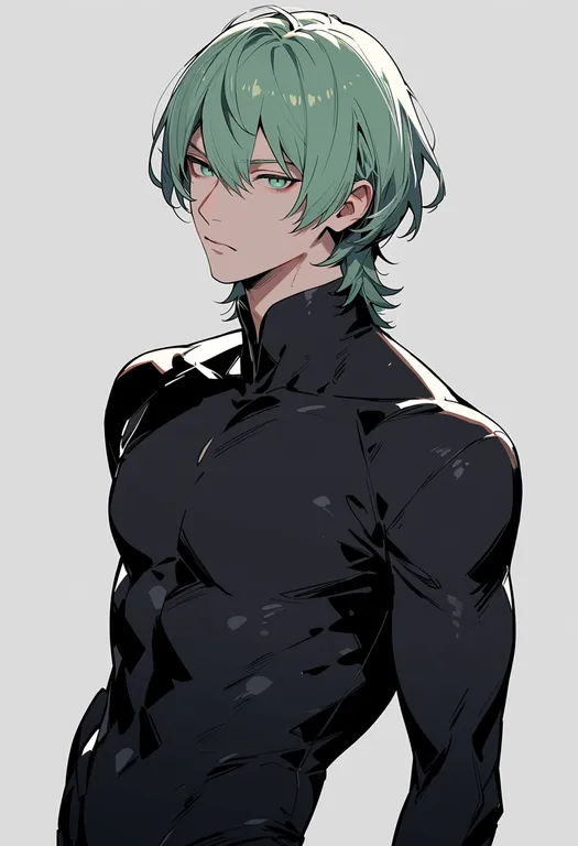 masterpiece, best quality, score_7, safe, male byleth (awakened) (fire emblem), fire emblem, solo, upper body… — by k3scat, made with ComfyUI