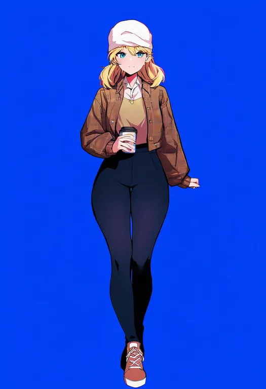 masterpiece, best quality, newest, absurdres, highres, safe, winnipeg_blue_bombers, solo, full_body, simple_background — by k3scat, made with ComfyUI