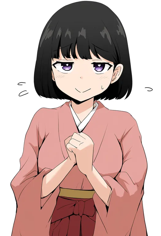 masterpiece, best quality, newest, absurdres, highres, safe, erotica_yuuwaku_kenshuu_hajimaruyo, solo, simple_background — by k3scat, made with ComfyUI