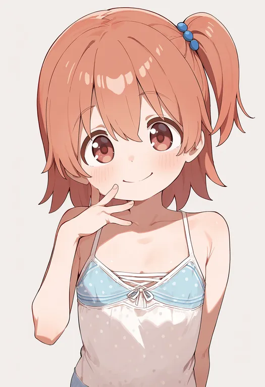 masterpiece, best quality, score_7, safe, hoshino hinata, solo, upper body, simple background — by k3scat, made with ComfyUI