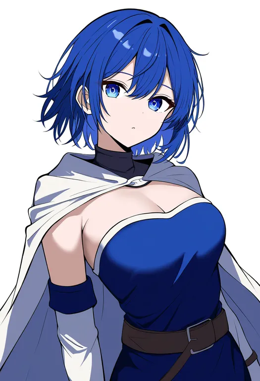 masterpiece, best quality, newest, absurdres, highres, safe, fortissimo//akkord:bsusvier, solo, simple_background — by k3scat, made with ComfyUI