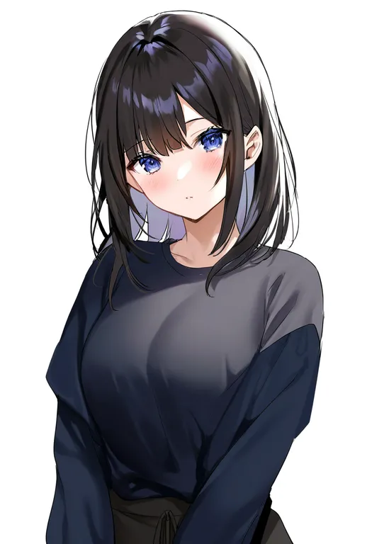 masterpiece, best quality, newest, absurdres, highres, safe, akai_shizuku, solo, simple_background — by k3scat, made with ComfyUI