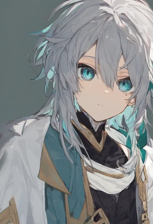 masterpiece, best quality, general, bishounen, 1boy, solo, simple background — by k3scat, made with ComfyUI