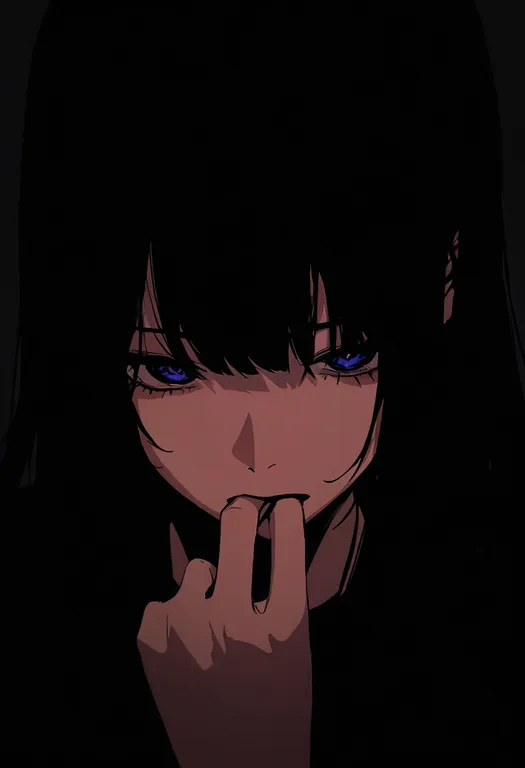 masterpiece, best quality, newest, absurdres, highres, safe, hand_over_another's_mouth, 1girl, solo, simple_background — by k3scat, made with ComfyUI