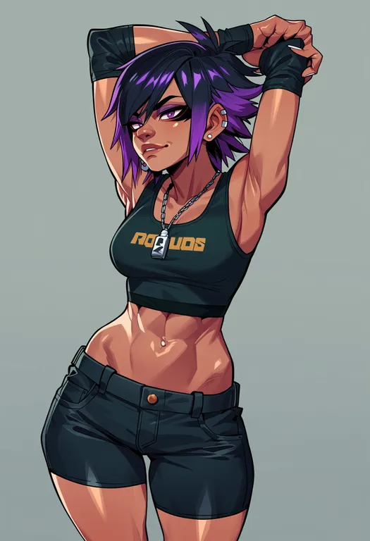 masterpiece, best quality, score_7, safe, gorillaz, solo, simple background — by k3scat, made with ComfyUI