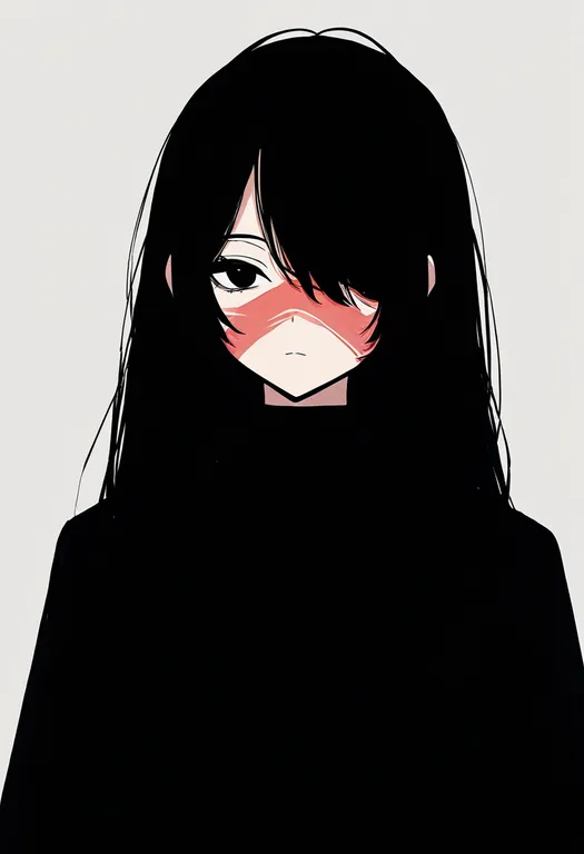 masterpiece, best quality, newest, absurdres, highres, safe, circle_facial_mark, 1girl, solo, simple_background — by k3scat, made with ComfyUI