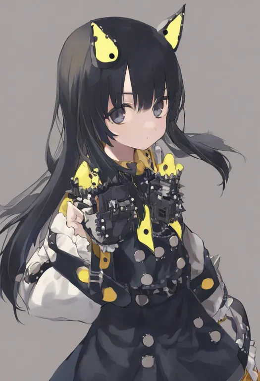 masterpiece, best quality, general, studs, 1girl, solo, simple background — by k3scat, made with ComfyUI