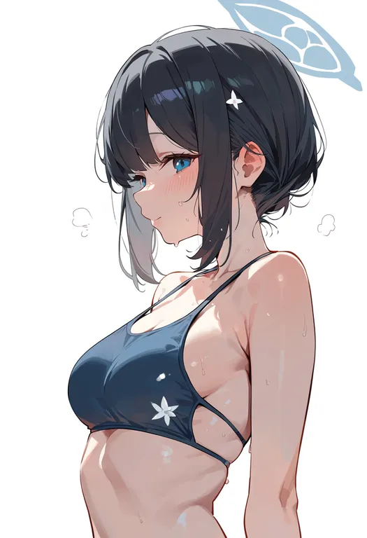 masterpiece, best quality, score_7, safe, chise (swimsuit) (blue archive), blue archive, solo, upper body… — by k3scat, made with ComfyUI