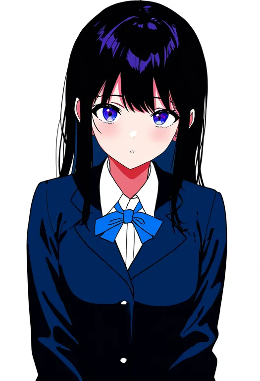 masterpiece, best quality, newest, absurdres, highres, safe, tsuwabuki_high_school_uniform, 1girl, solo… — by k3scat, made with ComfyUI