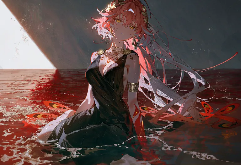 <artist> 1.2::kajatony ::, parsley-f, 0.8::fuzichoco ::, 0.5::hiten_(hitenkei) ::, 0.75::rella ::, 0.75::betabeet ::… — by genery chin, made with NovelAI