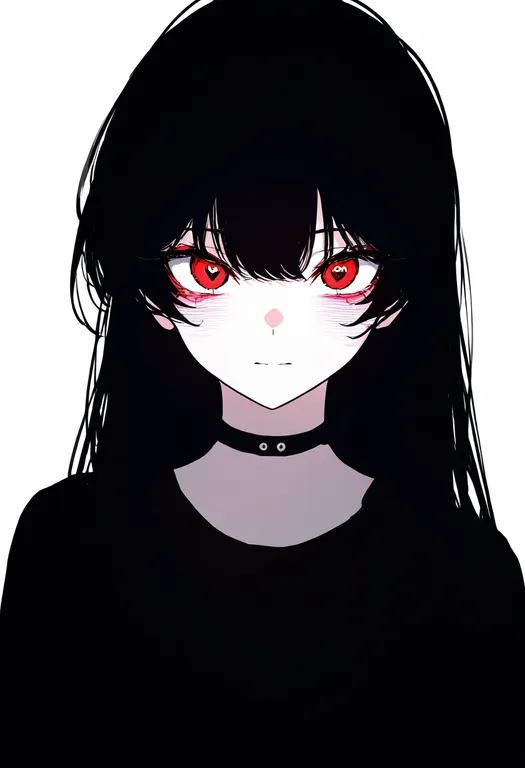 masterpiece, best quality, newest, absurdres, highres, safe, heart_in_eye, 1girl, solo, simple_background — by k3scat, made with ComfyUI