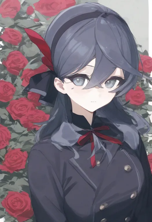 masterpiece, best quality, general, rose, 1girl, solo — by k3scat, made with ComfyUI