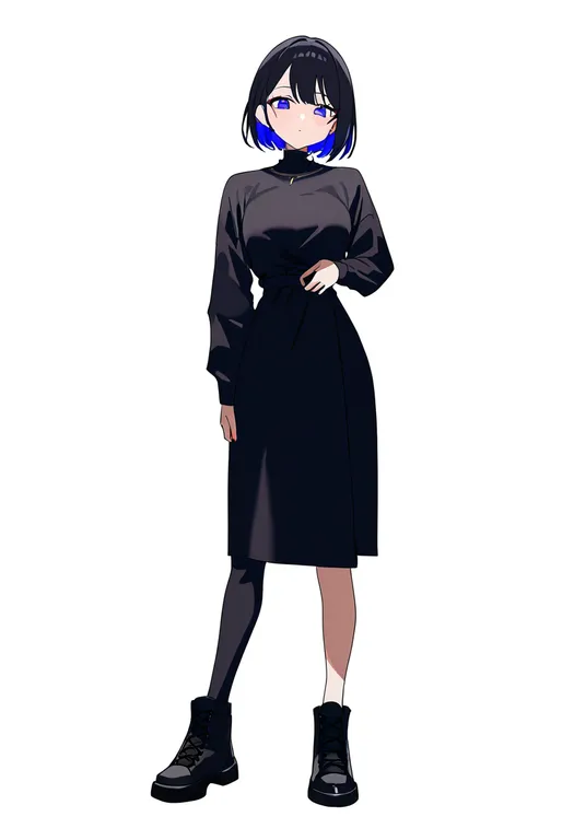 masterpiece, best quality, newest, absurdres, highres, safe, asymmetrical_footwear, 1girl, solo, simple_background — by k3scat, made with ComfyUI