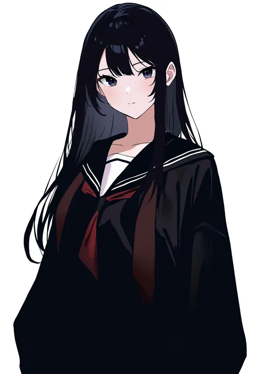 masterpiece, best quality, newest, absurdres, highres, safe, pixiv, solo, simple_background — by k3scat, made with ComfyUI
