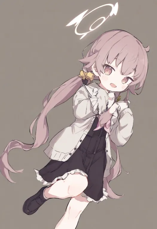 masterpiece, best quality, general, open cardigan, 1girl, solo, simple background — by k3scat, made with ComfyUI