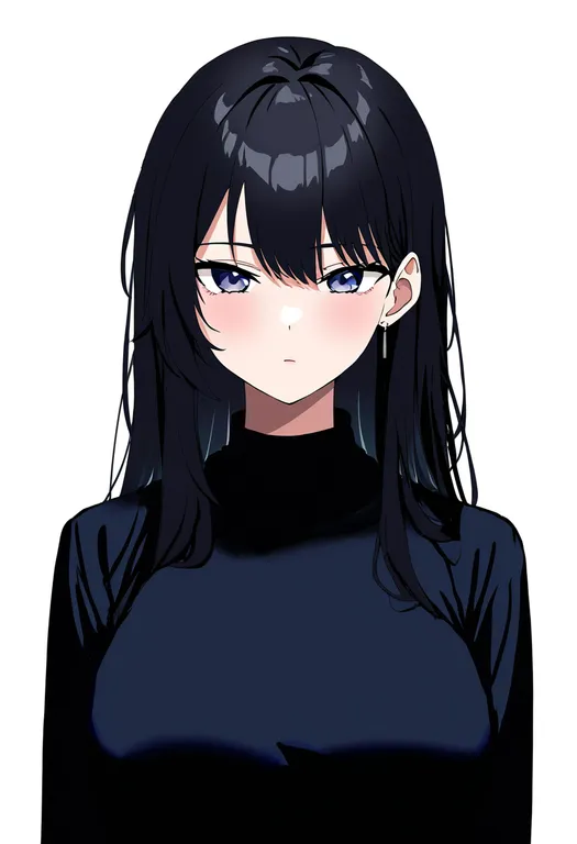 masterpiece, best quality, newest, absurdres, highres, safe, chobi_(pixiv), pixiv, solo, upper_body, simple_background — by k3scat, made with ComfyUI
