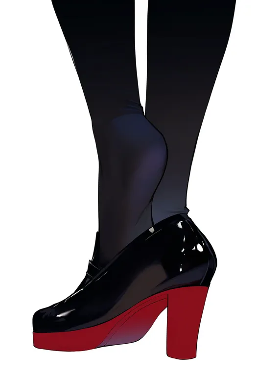 masterpiece, best quality, newest, absurdres, highres, safe, colored_shoe_soles, 1girl, solo, simple_background — by k3scat, made with ComfyUI