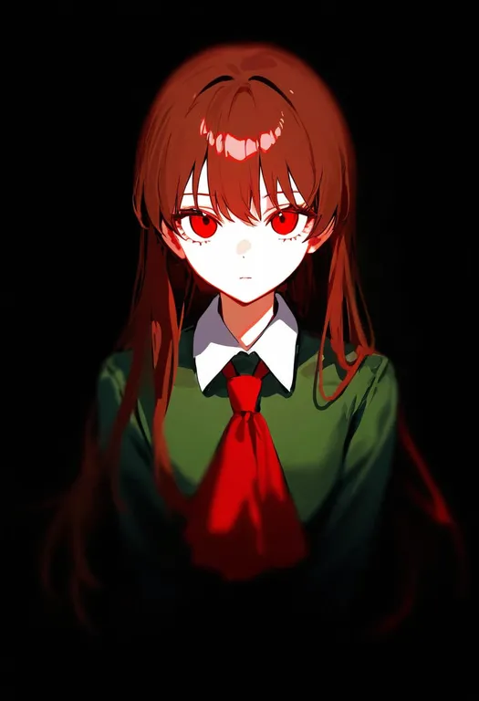 masterpiece, best quality, newest, absurdres, highres, safe, mary_(ib), ib, solo, upper_body, simple_background — by k3scat, made with ComfyUI