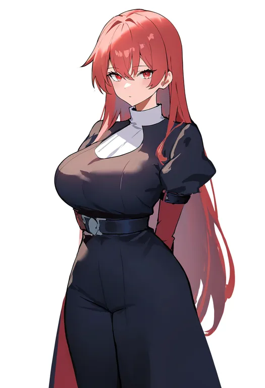 masterpiece, best quality, newest, absurdres, highres, safe, unlimited_saga, solo, simple_background — by k3scat, made with ComfyUI