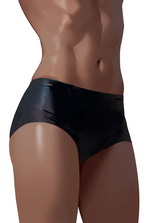 masterpiece, best quality, newest, absurdres, highres, safe, black_male_swimwear, 1girl, solo, simple_background — by k3scat, made with ComfyUI