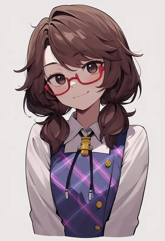 masterpiece, best quality, score_7, safe, usami sumireko, solo, upper body, simple background — by k3scat, made with ComfyUI